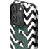 Michigan State University Spartans S Chevron iPhone 16 Pro Impact Case