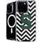Michigan State University Spartans S Chevron iPhone 16 Pro MagSafe Case