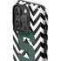 Michigan State University Spartans S Chevron iPhone 16 Pro Max Impact Case