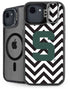 Michigan State University Spartans S Chevron iPhone 16e Kickstand Case
