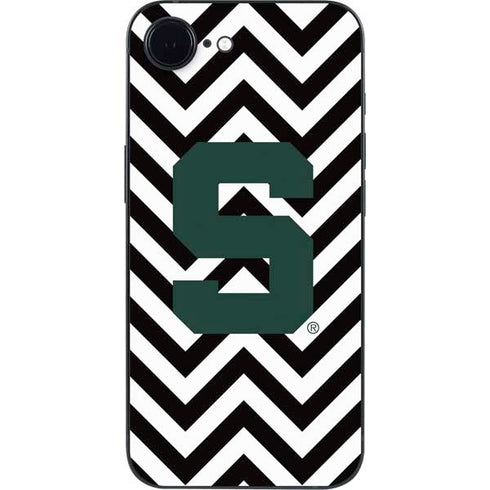 Michigan State University Spartans S Chevron iPhone 16e Skin
