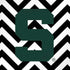 Michigan State University Spartans S Chevron iPhone XS Max Skin