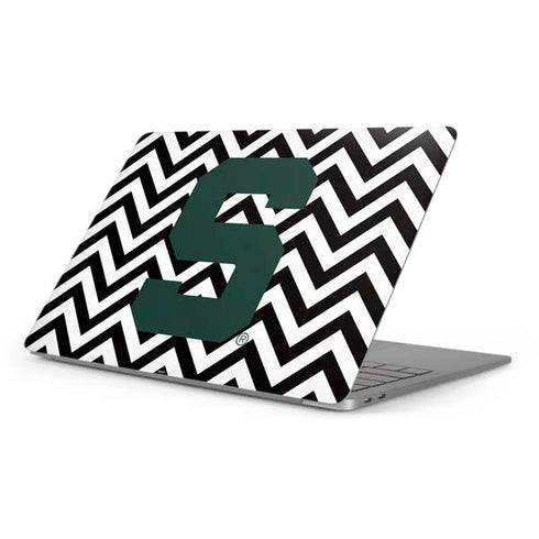 Michigan State University Spartans S Chevron Apple MacBook Pro 16-inch Skin