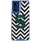 Michigan State University Spartans S Chevron Moto G 5G (2024) Clear Case