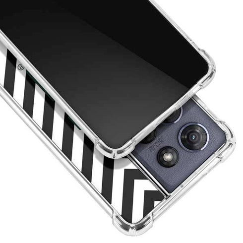 Michigan State University Spartans S Chevron Moto G Stylus 5G (2025) Clear Case
