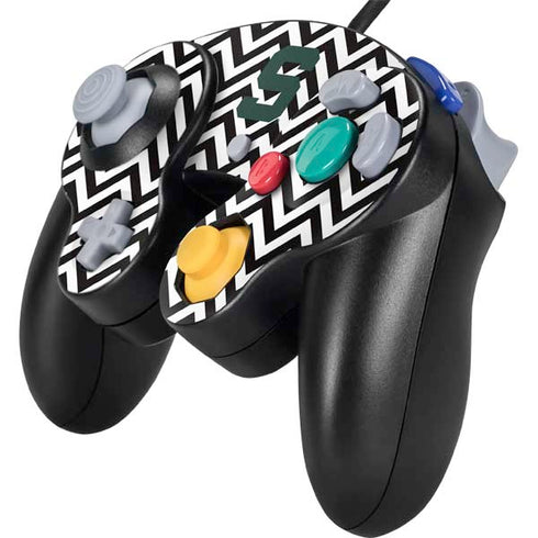 Michigan State University Spartans S Chevron Nintendo GameCube Controller Skin