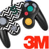 Michigan State University Spartans S Chevron Nintendo GameCube Controller Skin