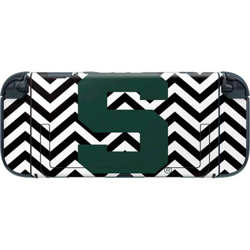 Michigan State University Spartans S Chevron Nintendo Switch 2 (2025) with Joy-Con Skin