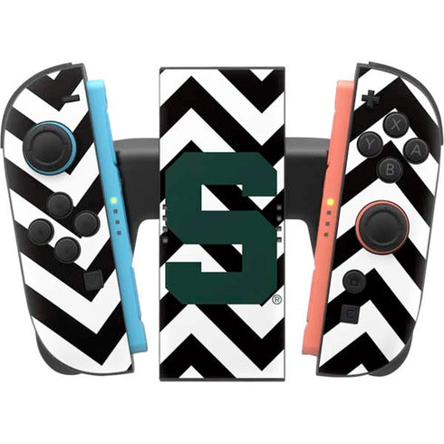 Michigan State University Spartans S Chevron Nintendo Switch 2 (2025) Joy-Con Controller Skin