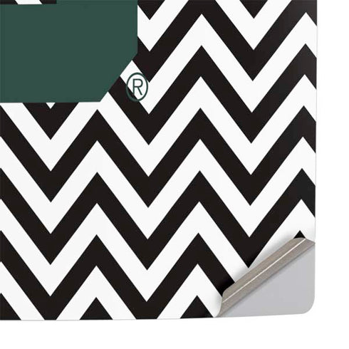 Michigan State University Spartans S Chevron PS5 Slim Digital Edition Console Skin