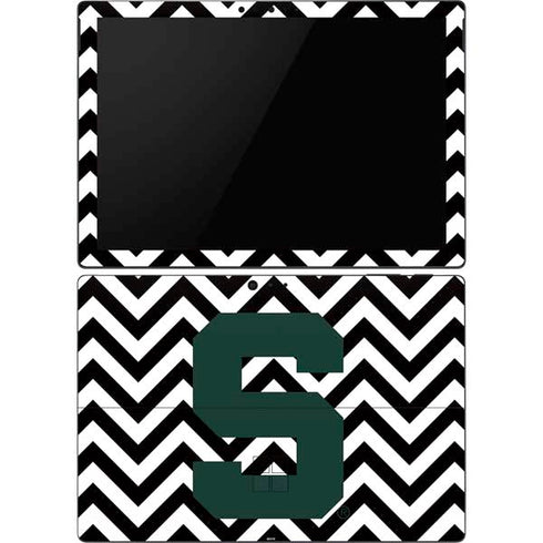 Michigan State University Spartans S Chevron Surface Pro 6 Skin