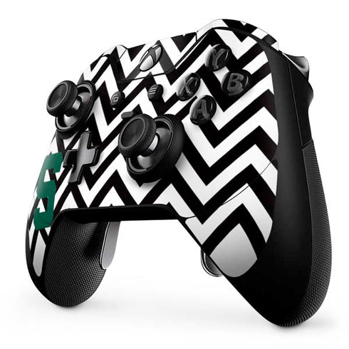 Michigan State University Spartans S Chevron Xbox One Elite Controller Skin