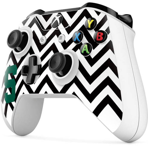 Michigan State University Spartans S Chevron Xbox One S Controller Skin