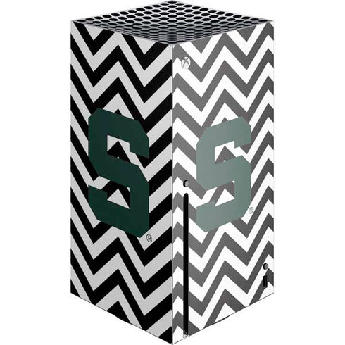 Michigan State University Spartans S Chevron Xbox Series X Skins