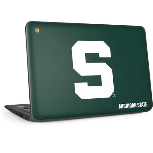 Michigan State University Spartans S HP Chromebook Skin