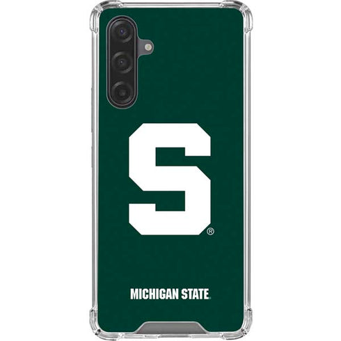 Michigan State University Spartans S Galaxy A17 Clear Case