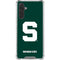 Michigan State University Spartans S Galaxy A17 Clear Case
