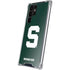 Michigan State University Spartans S Galaxy S23 Ultra Clear Case