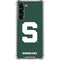 Michigan State University Spartans S Galaxy S24 FE Clear Case