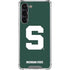 Michigan State University Spartans S Galaxy S24 FE Clear Case