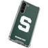 Michigan State University Spartans S Galaxy S24 FE Clear Case