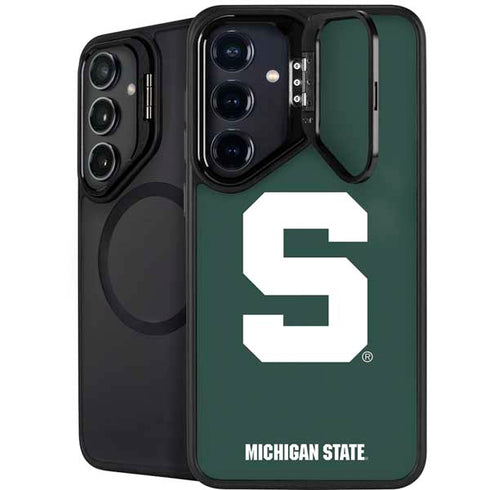 Michigan State University Spartans S Galaxy S24 Kickstand Case