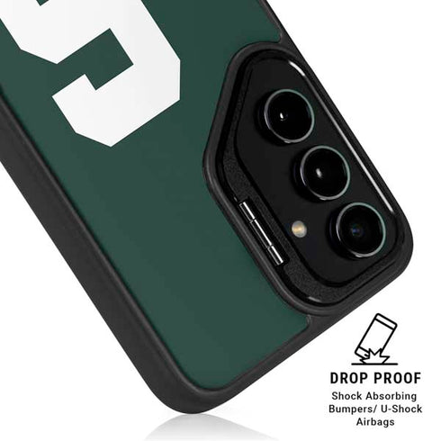 Michigan State University Spartans S Galaxy S25 Kickstand Case