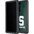 Michigan State University Spartans S Galaxy S24 Ultra Waterproof Case