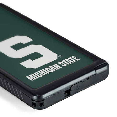 Michigan State University Spartans S Galaxy S24 Ultra Waterproof Case