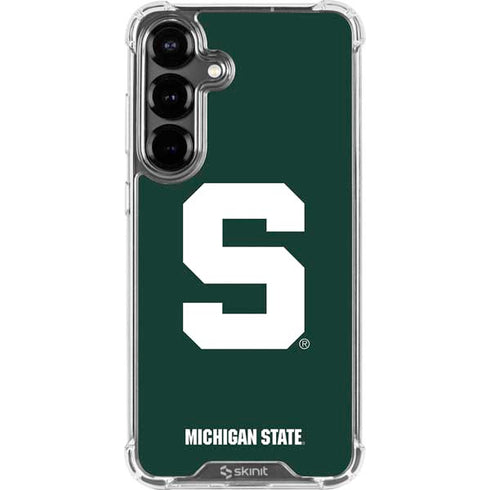 Michigan State University Spartans S Galaxy S26 Clear Case
