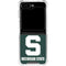 Michigan State University Spartans S Galaxy Z Flip6 Clear Case