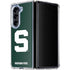 Michigan State University Spartans S Galaxy Z Fold5 5G Clear Case