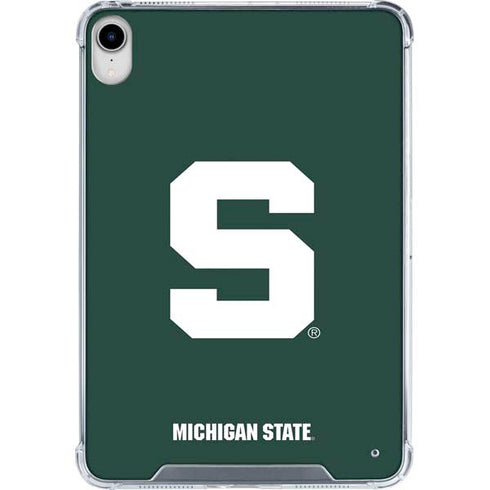 Michigan State University Spartans S iPad 11th Gen (2025) Clear Case