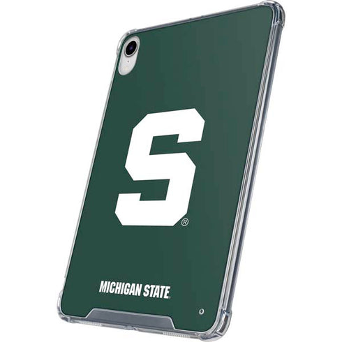 Michigan State University Spartans S iPad 11th Gen (2025) Clear Case