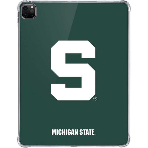 Michigan State University Spartans S iPad Pro 11in (2024) Clear Case