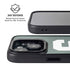 Michigan State University Spartans S iPhone 15 Kickstand Case