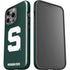 Michigan State University Spartans S iPhone 15 Pro Impact Case