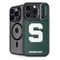 Michigan State University Spartans S iPhone 15 Pro Kickstand Case