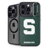 Michigan State University Spartans S iPhone 15 Pro Kickstand Case