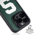 Michigan State University Spartans S iPhone 15 Pro Kickstand Case
