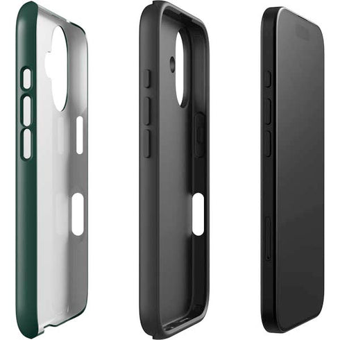 Michigan State University Spartans S iPhone 16 Impact Case