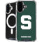 Michigan State University Spartans S iPhone 16 MagSafe Case