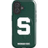 Michigan State University Spartans S iPhone 16 Magsafe Impact Case