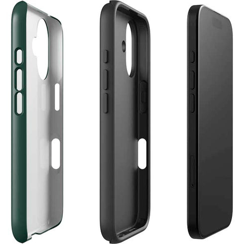 Michigan State University Spartans S iPhone 16 Plus Impact Case