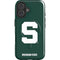 Michigan State University Spartans S iPhone 16 Plus Magsafe Impact Case