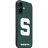 Michigan State University Spartans S iPhone 16 Plus Skin
