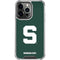 Michigan State University Spartans S iPhone 16 Pro Clear Case
