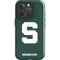 Michigan State University Spartans S iPhone 16 Pro Impact Case