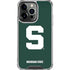 Michigan State University Spartans S iPhone 16 Pro Max Clear Case