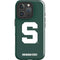Michigan State University Spartans S iPhone 16 Pro Max Impact Case